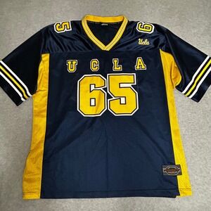 UCLA Bruins 65 Football Jersey Sz XXL Navy Gold Playmaker‎ Vintage Made in Korea